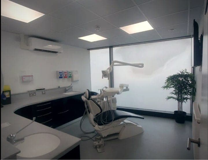 Exeter Dentistry For You, one of the client spaces in the hero of their homepage