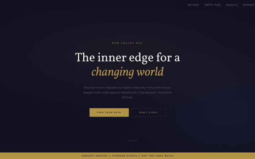 Coaching brand website